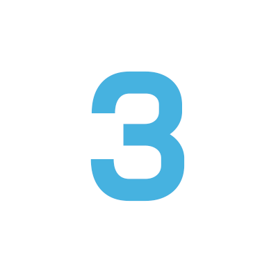 icono con el número 3
