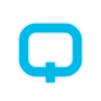 imagotipo de omniqo en azul corporativo