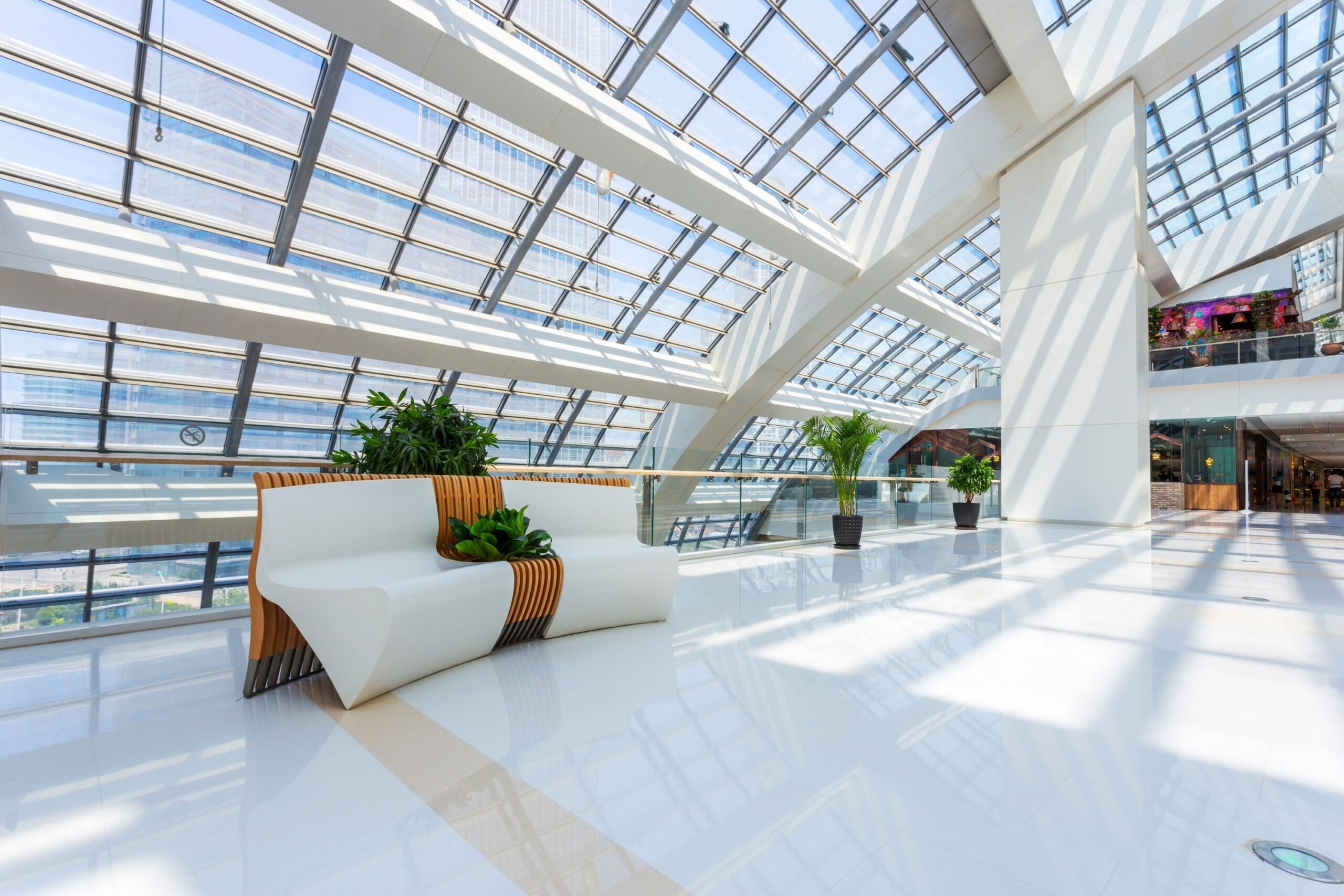 render de un aeropuerto