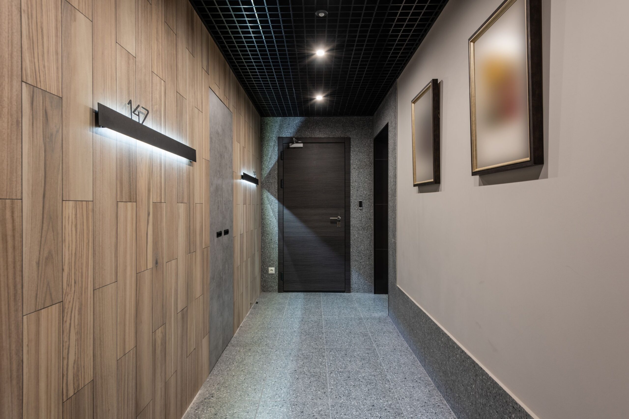 pasillo de un piso